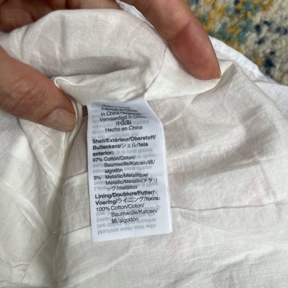 J. Crew Metallic Dot Sleeveless Shirt - Picture 10 of 11